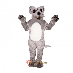 Red Eyed Rat Mascot Costume Cosplay