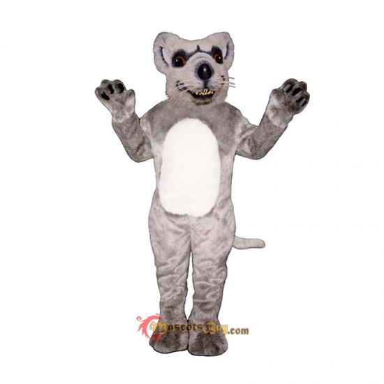 Red Eyed Rat Mascot Costume Cosplay