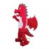 Red Ferocious Dragon Mascot Costume Cosplay