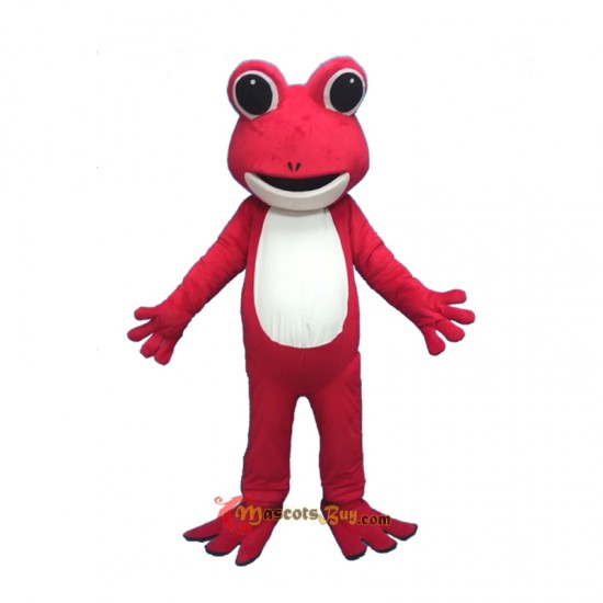 Red Frog Character Mascot Costume Cosplay