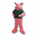 Red Happy Pig Mascot Costume Cosplay