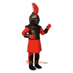 Red Knight Mascot Costume Cosplay