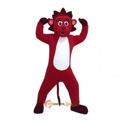 Red lion Mascot Costume Cosplay