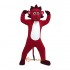 Red lion Mascot Costume Cosplay