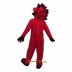 Red lion Mascot Costume Cosplay