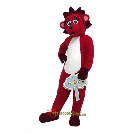Red lion Mascot Costume Cosplay