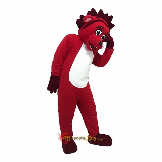 Red lion Mascot Costume Cosplay