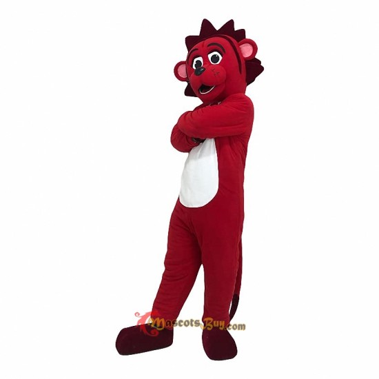 Red lion Mascot Costume Cosplay