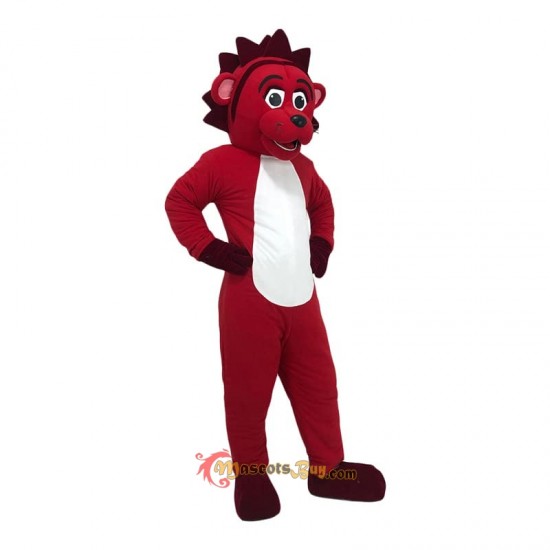 Red lion Mascot Costume Cosplay