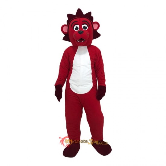 Red lion Mascot Costume Cosplay