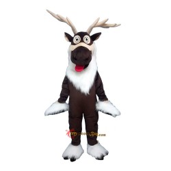 Reindeer Long Hair Quality Mascot Costume Cosplay