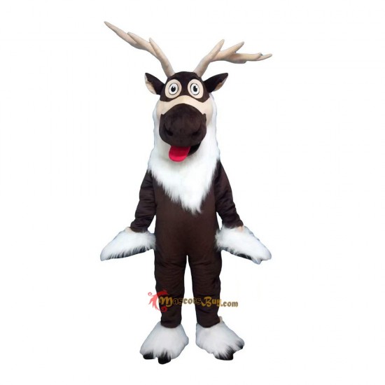 Reindeer Long Hair Quality Mascot Costume Cosplay