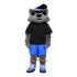 Renegade Raccoon Mascot Costume Cosplay