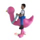Ride on Ostrich Mascot Costume Cosplay
