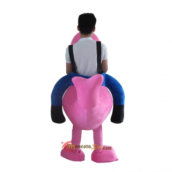 Ride on Ostrich Mascot Costume Cosplay