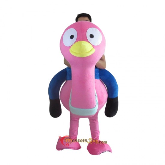 Ride on Ostrich Mascot Costume Cosplay