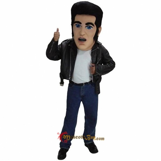 Rock and Roll Guy Mascot Costume Cosplay