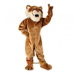 Sabretooth Tiger Mascot Costume Cosplay
