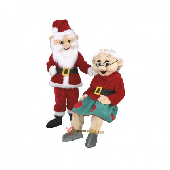 Santa Christmas Mascot Costume Cosplay