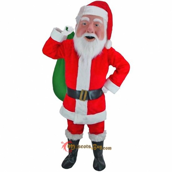 Santa Claus Mascot Costume Cosplay