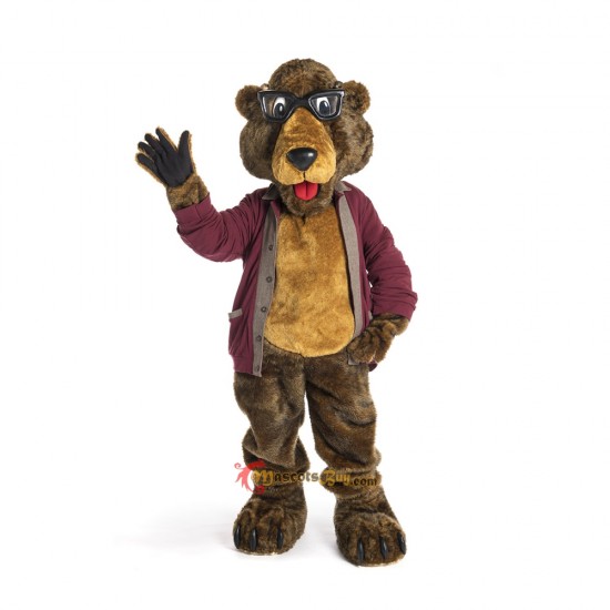 School Bear Mascot Costume Cosplay