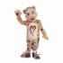 School Charming Leopard Mascot Costume Cosplay