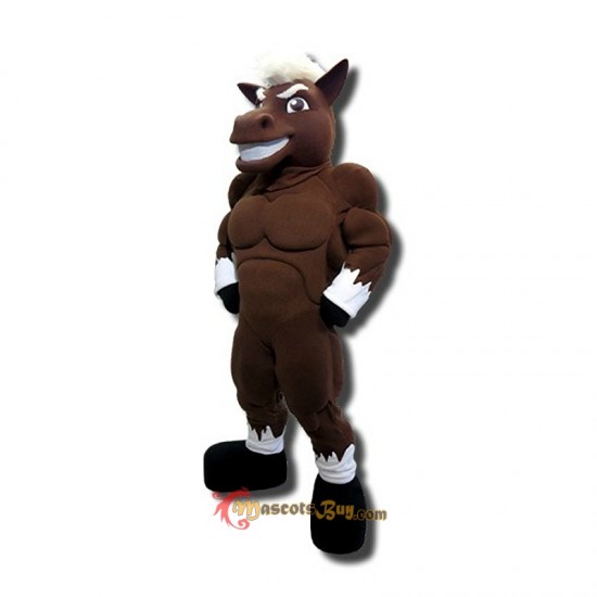 School Cool Power Mustang Mascot Costume Cosplay