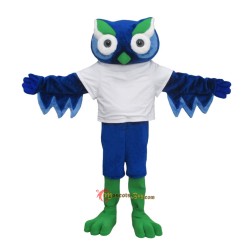 School Cute Handsome Owl Mascot Costume Cosplay