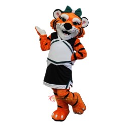 School Female Tiger Mascot Costume Cosplay