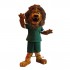 School Ferocious Handsome Lion Mascot Costume Cosplay