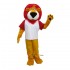 School Friendly Lion Mascot Costume Cosplay