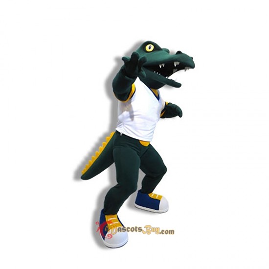 School Gator Mascot Costume Cosplay