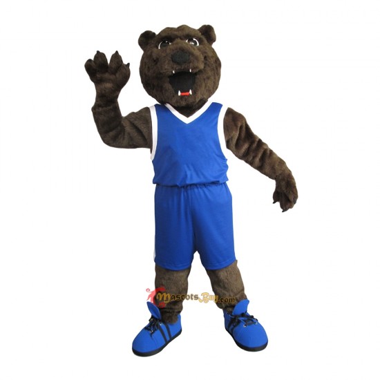 School Growler Bear Mascot Costume Cosplay