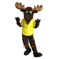 School Handsome Moose Mascot Costume Cosplay