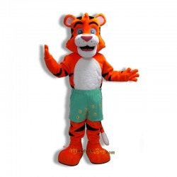 School Lovely Tiger Mascot Costume Cosplay