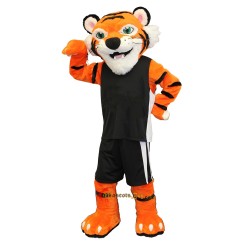 School Male Tiger Mascot Costume Cosplay