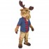 School Moose Mascot Costume Cosplay