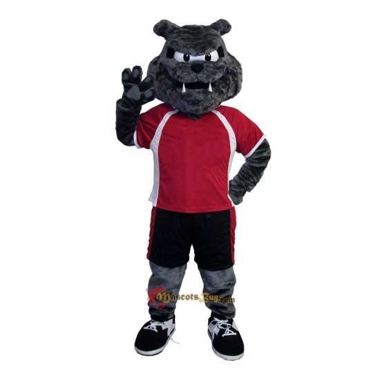 School Power Bulldog Mascot Costume Cosplay