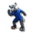 School Power Husky Dog Mascot Costume Cosplay