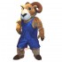 School Power Ram Mascot Costume Cosplay