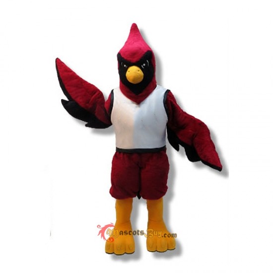 School Red Bird Mascot Costume Cosplay