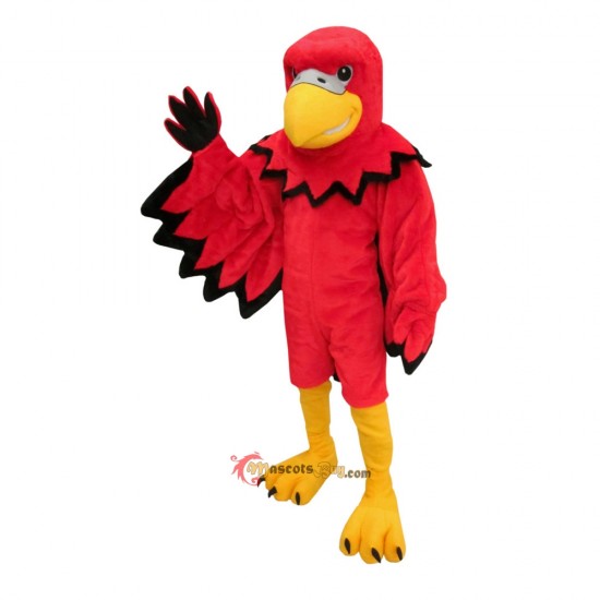 School Red Bird Mascot Costume Cosplay