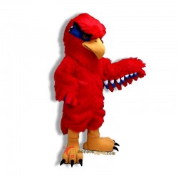 School Red Falcon Mascot Costume Cosplay