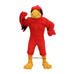 School Red Hawk Mascot Costume Cosplay
