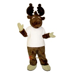 School School Moose Mascot Costume Cosplay