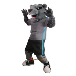 School Violent Bear Mascot Costume Cosplay