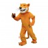 School Yellow Cougar Mascot Costume Cosplay