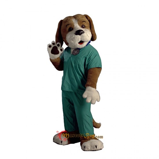 Scrubs the Health Hound Mascot Costume Cosplay