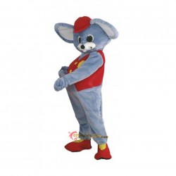 Short Hairs Mouse Mascot Costume Cosplay