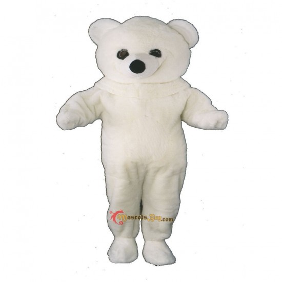 Short Hairs Polar Bear Mascot Costume Cosplay